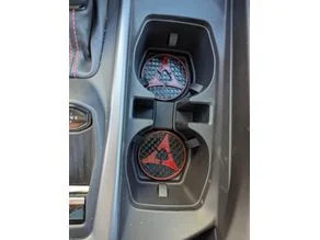 Dodge Charger Cup Holder Insert 3D model
