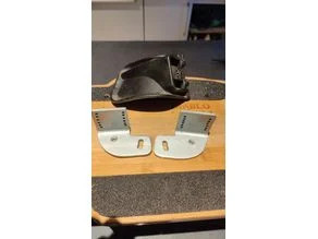 Evolve - Freebord bindings mount 3D model
