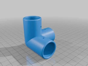 Corner Connector & 4 Way Corner Mod 3D model