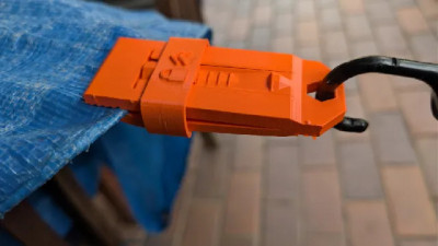 Tarp Clamp 3D model