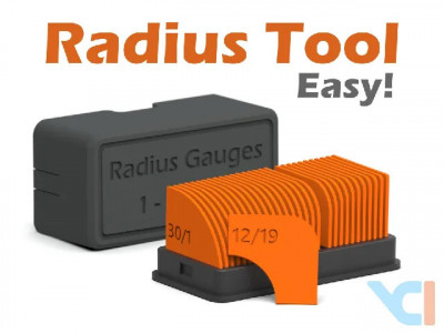Radius Gauge Tool 3D model