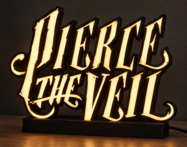 Letrero Pierce The Veil 3D model