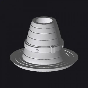 Witch Hat Cup / Planter 3D model
