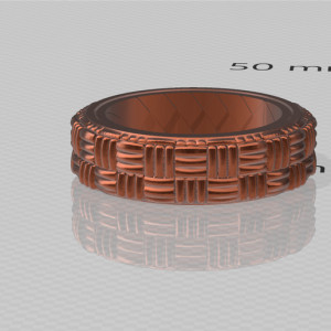 Fidget ring Acolchado!! 3D model