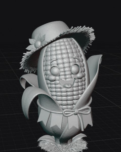Cornstalk 3D model