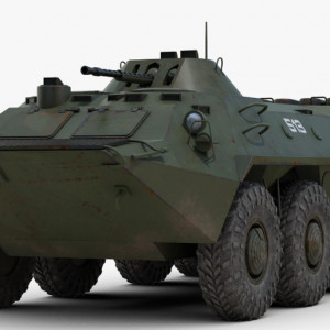 btr 70 3D model