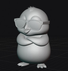 Little Penguin 3D model