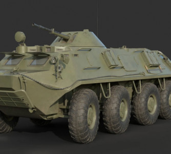 btr 60 3D model