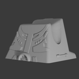 Nntendo Pro Controller 2 Mecha Stand 3D model