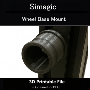 Simagic Steering Wheel Mount Base – 3D Printable Data 3D model