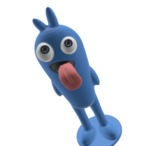 Personaje azul 3D model