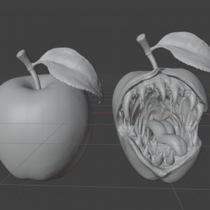 🍏 MIMIC APPLE (DISGUISE & ATTACK FORMS) 🍏 3D model