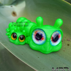 Flexi Cute Caterpillar 3D model