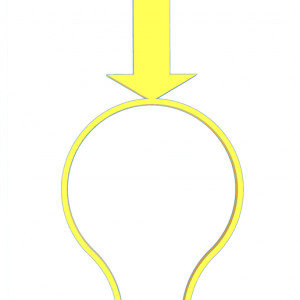 Diadema de Flecha 3D model