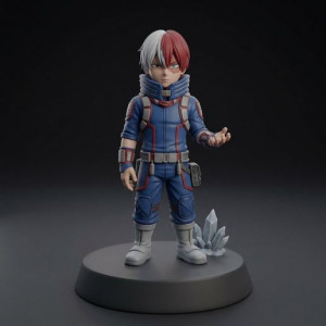 Shoto Todoroki 3D model
