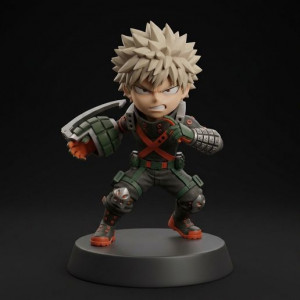 Katsuki Bakugo Dynamight 3D model