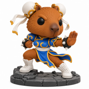 CAPYBARA CHUN LI 3D model