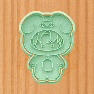 Straykids cookie cutter 3D model