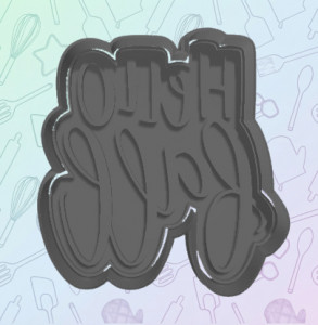Hello Fall  Cookie Cutter 3D model
