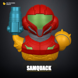 Samus Aran 3D model