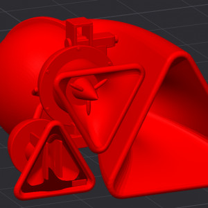 Tri Motion Speaker - Display item 3D model