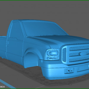 f250 4x4 3D model
