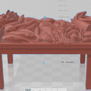 fish stall 3D model