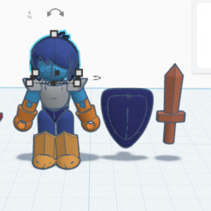 Kris Minifigure 3D model