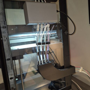 FlashForge AD3X Upgrade Filament Manifold 3D model