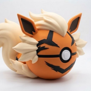 Arcanine Poké Ball – 3D Model Description 3D model