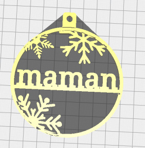 boule de noël 3D model
