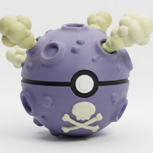 Koffing Poké Ball – 3D Model Description 3D model