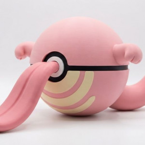 Lickitung Poké Ball – 3D Model Description 3D model