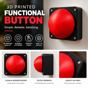 Large Push Button Switch – Functional Button 3D model
