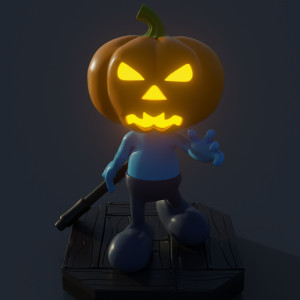 The Headless Smurfman 3D model