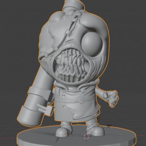 Chibi Nemesis 3D model