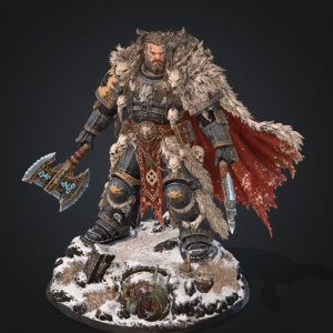 WOLF GUARD HEADTAKERS 3D model