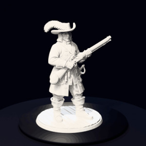 Musketeer 3D model