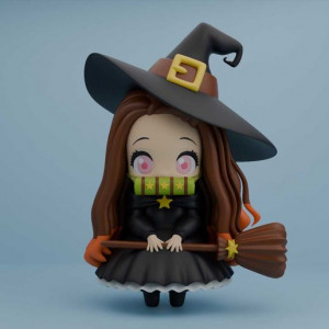 nezuko kamado 3D model