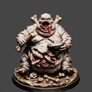 The Glutton Miniature 3D model