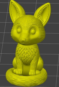 fox 3D model