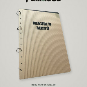 Menu_Carta_A4_Funkora 3D model