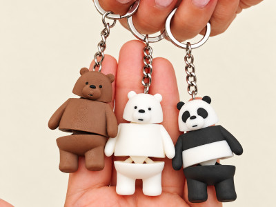 We Bare Bears - Ice Bear Mini Flexi #183 3D model