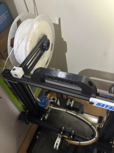 Ender 3 Horizontal Spool Mount 3D model