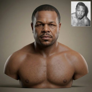 Archie Moore Bust 3D Print Model 3D model