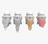 Dominion Crusader MK3 - Crotch Armor 3D model