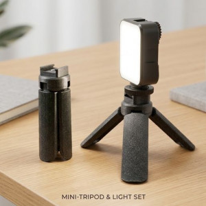 Mini-tripode para luz 3D model