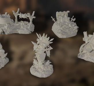 Goblin Camp & Outpost Pack 3D model