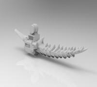 Imperial Knight Daemon Claw 3D model