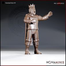 Carnival Actor 01 3D model